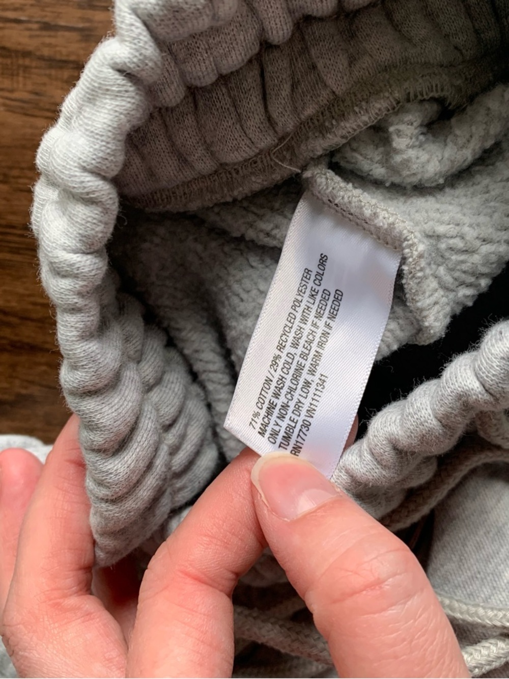 Universal Thread Light Gray Cozy Fleece Skirt with Drawstring Waist - Picture 5 of 9